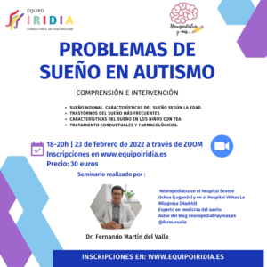 PROBLEMAS DE SUENO EN AUTISMO 1 1